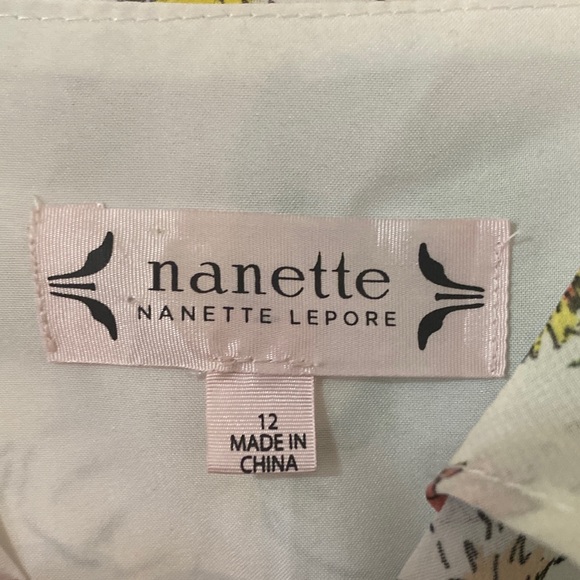 Nanette Lepore Cold Shoulder Floral Midi Dress - Picture 10 of 14